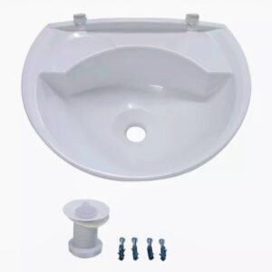 Lavatório Pvc Branco 36cmx28cm 4 Litros Astra