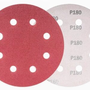 Disco De Lixa Para Lixadeira 180mm Grão 180 C/ 10 Unidades Vonder